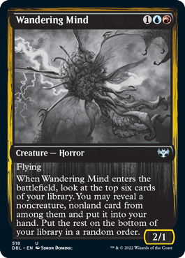 Wandering Mind [Innistrad: Double Feature] | Jomio and Rueliete's Cards and Comics