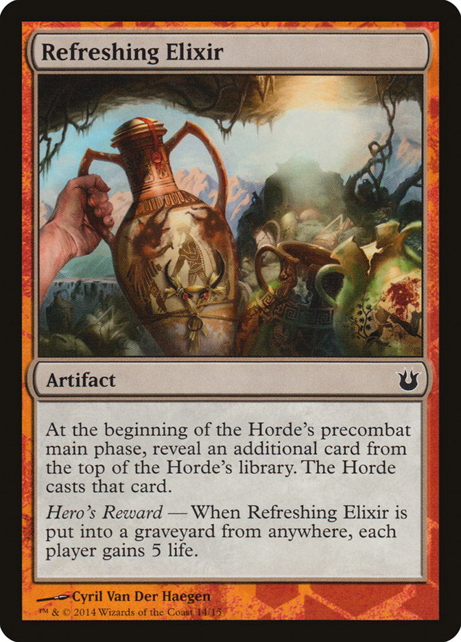 Refreshing Elixir [Born of the Gods Battle the Horde] | Jomio and Rueliete's Cards and Comics