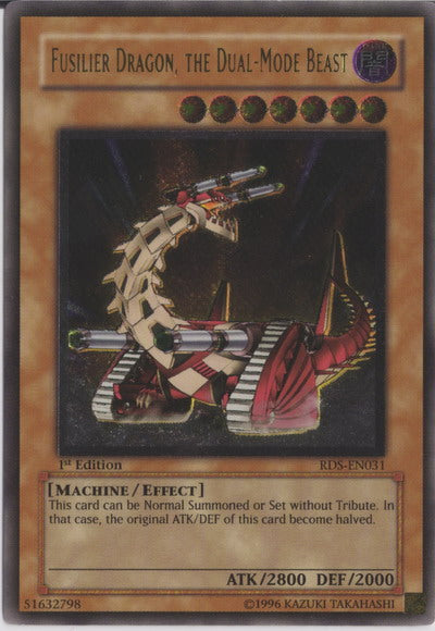 Fusilier Dragon, the Dual-Mode Beast (UTR) [RDS-EN031] Ultimate Rare | Jomio and Rueliete's Cards and Comics