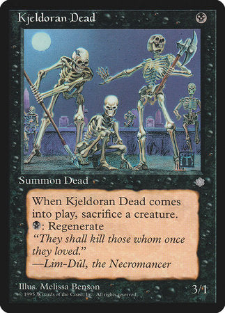 Kjeldoran Dead [Ice Age] | Jomio and Rueliete's Cards and Comics