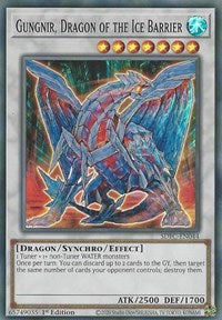 Gungnir, Dragon of the Ice Barrier [SDFC-EN044] Super Rare | Jomio and Rueliete's Cards and Comics