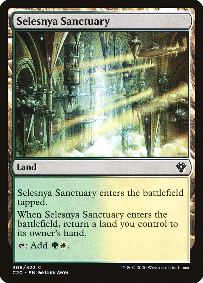 Selesnya Sanctuary [Commander 2020] | Jomio and Rueliete's Cards and Comics