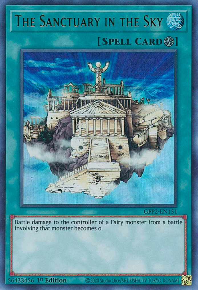 The Sanctuary in the Sky [GFP2-EN151] Ultra Rare | Jomio and Rueliete's Cards and Comics