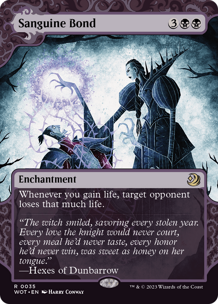 Sanguine Bond [Wilds of Eldraine: Enchanting Tales] | Jomio and Rueliete's Cards and Comics