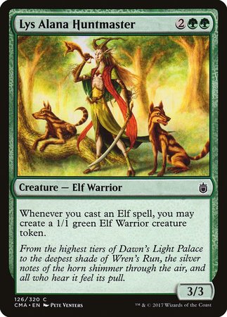 Lys Alana Huntmaster [Commander Anthology] | Jomio and Rueliete's Cards and Comics