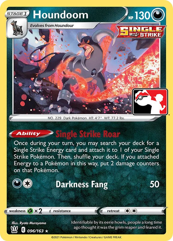Houndoom (096/163) [Prize Pack Series One] | Jomio and Rueliete's Cards and Comics
