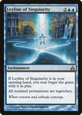 Leyline of Singularity [Guildpact] | Jomio and Rueliete's Cards and Comics