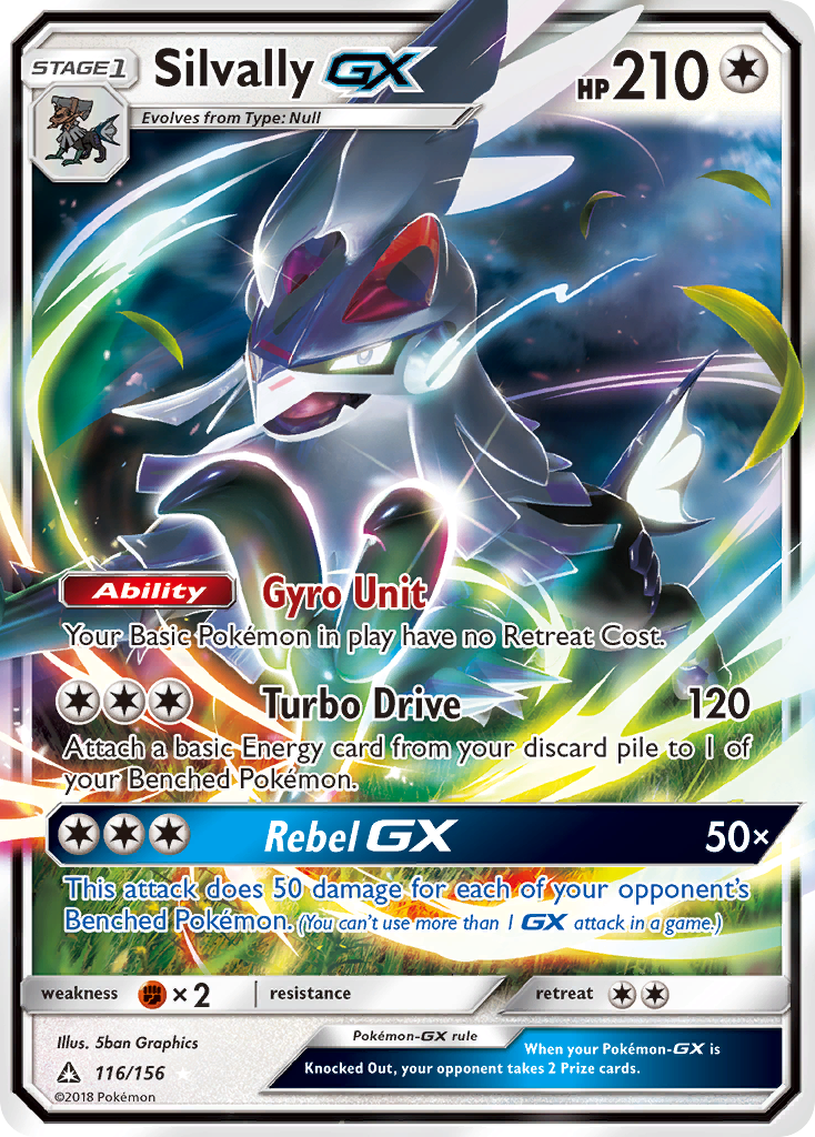Silvally GX (116/156) [Sun & Moon: Ultra Prism] | Jomio and Rueliete's Cards and Comics