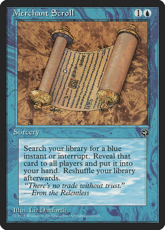 Merchant Scroll [Homelands] | Jomio and Rueliete's Cards and Comics