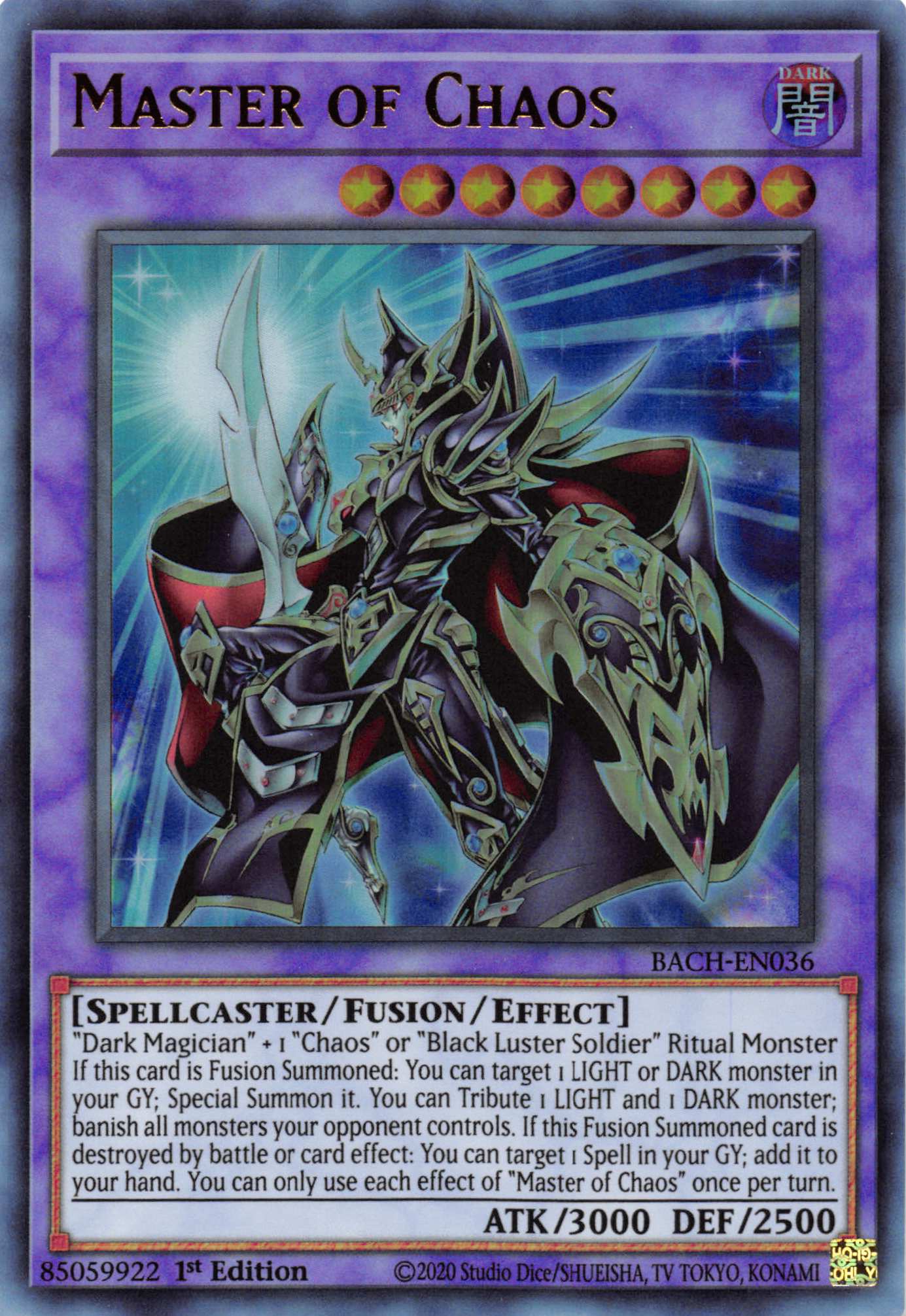 Master of Chaos [BACH-EN036] Ultra Rare | Jomio and Rueliete's Cards and Comics