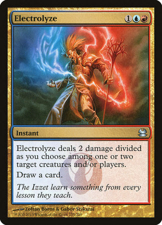 Electrolyze [Modern Masters] | Jomio and Rueliete's Cards and Comics