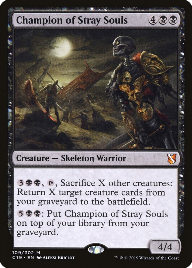 Champion of Stray Souls [Commander 2019] | Jomio and Rueliete's Cards and Comics