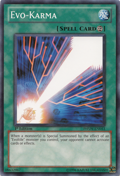 Evo-Karma [PHSW-EN053] Common | Jomio and Rueliete's Cards and Comics