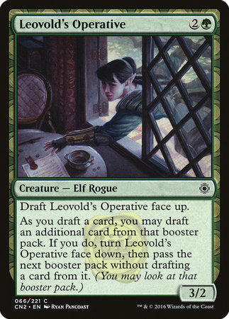 Leovold's Operative [Conspiracy: Take the Crown] | Jomio and Rueliete's Cards and Comics