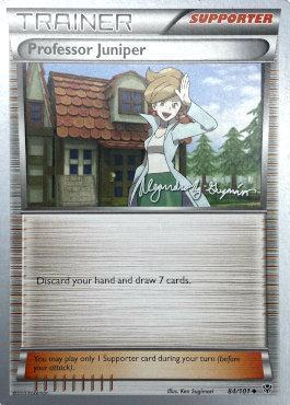 Professor Juniper (84/101) (Primal Groudon - Alejandro Ng-Guzman) [World Championships 2015] | Jomio and Rueliete's Cards and Comics