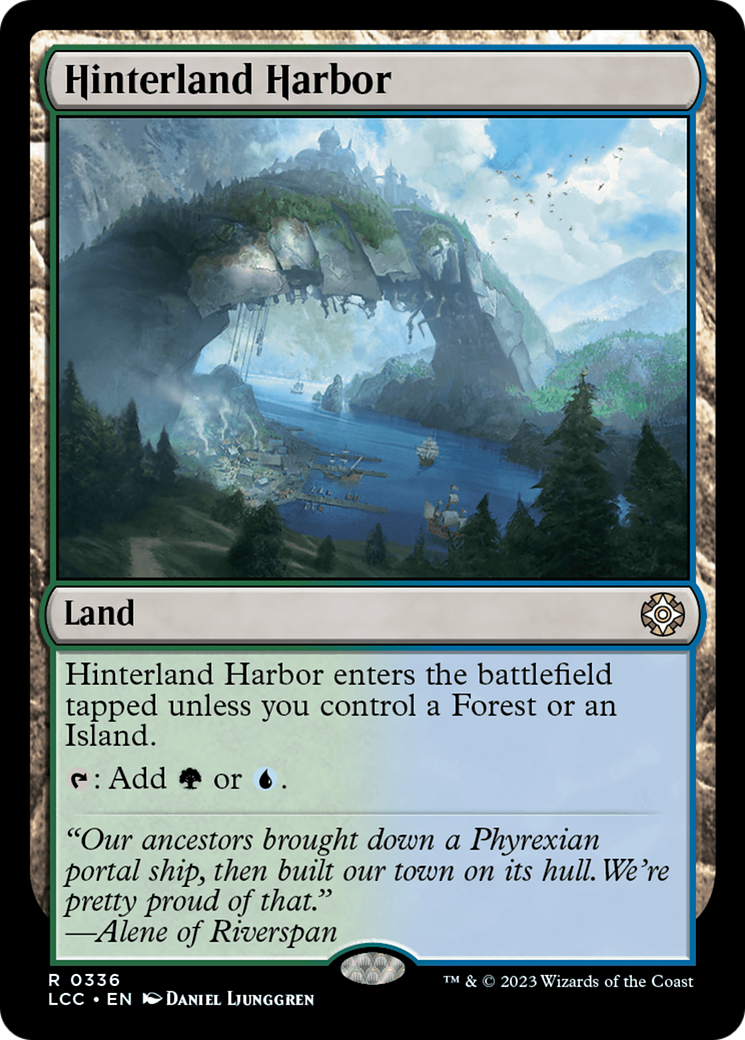 Hinterland Harbor [The Lost Caverns of Ixalan Commander] | Jomio and Rueliete's Cards and Comics
