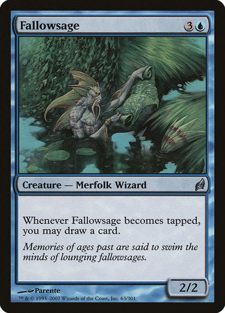 Fallowsage [Lorwyn] | Jomio and Rueliete's Cards and Comics