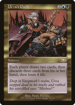 Urza's Guilt [Planeshift] | Jomio and Rueliete's Cards and Comics
