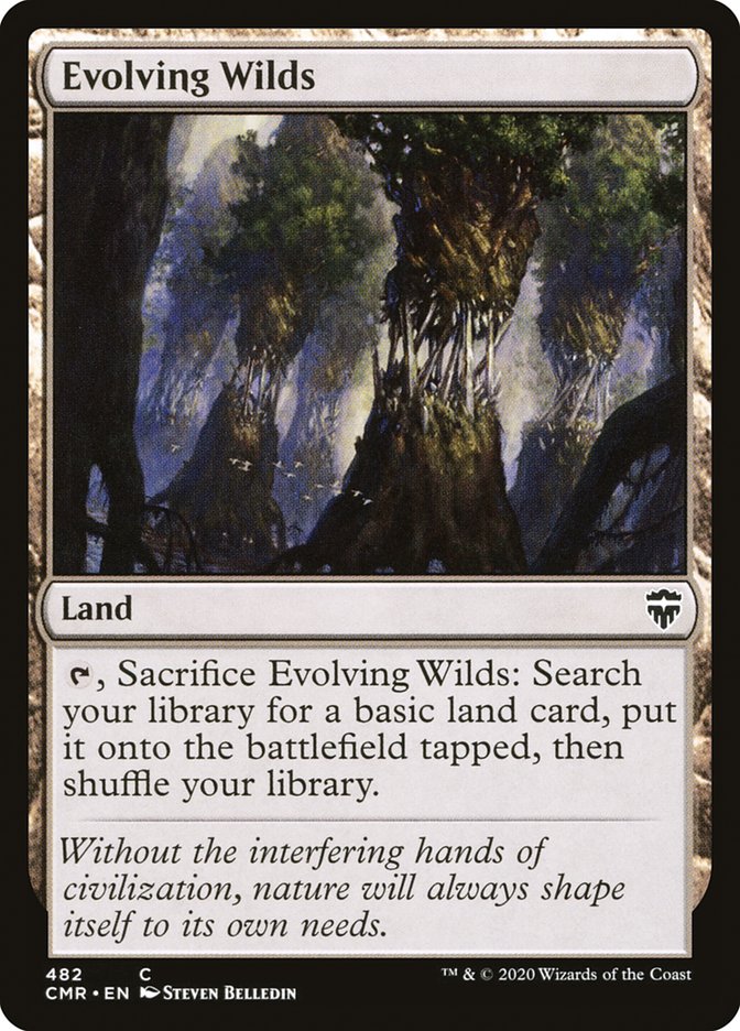 Evolving Wilds [Commander Legends] | Jomio and Rueliete's Cards and Comics