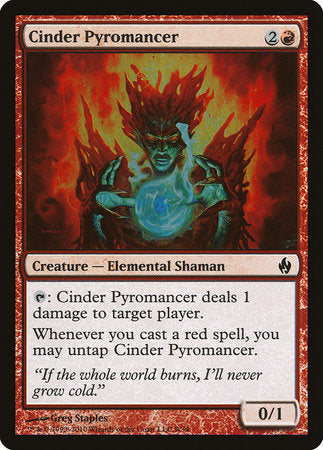 Cinder Pyromancer [Premium Deck Series: Fire and Lightning] | Jomio and Rueliete's Cards and Comics