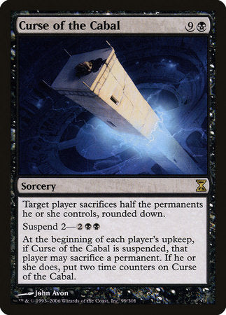Curse of the Cabal [Time Spiral] | Jomio and Rueliete's Cards and Comics
