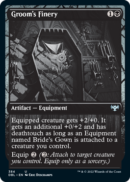 Groom's Finery [Innistrad: Double Feature] | Jomio and Rueliete's Cards and Comics