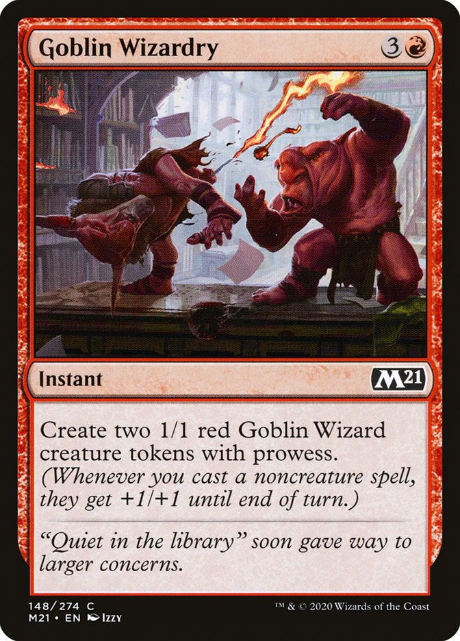 Goblin Wizardry [Core Set 2021] | Jomio and Rueliete's Cards and Comics