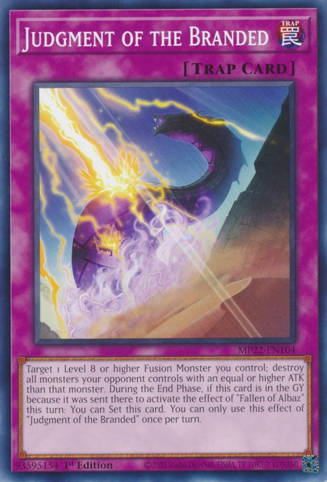 Judgment of the Branded [MP22-EN104] Common | Jomio and Rueliete's Cards and Comics