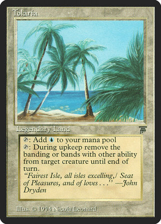 Tolaria [Legends] | Jomio and Rueliete's Cards and Comics