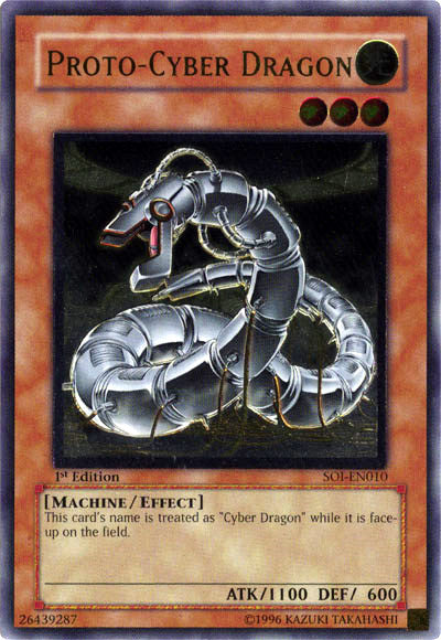 Proto-Cyber Dragon (UTR) [SOI-EN010] Ultimate Rare | Jomio and Rueliete's Cards and Comics