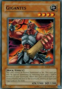 Gigantes [IOC-EN021] Common | Jomio and Rueliete's Cards and Comics