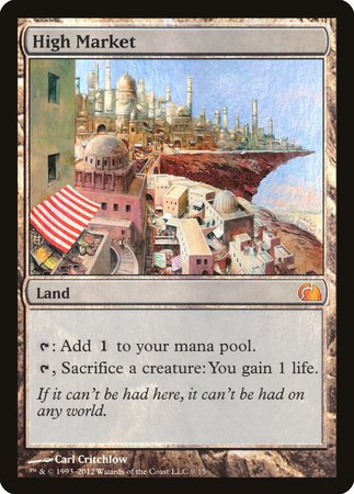 High Market [From the Vault: Realms] | Jomio and Rueliete's Cards and Comics