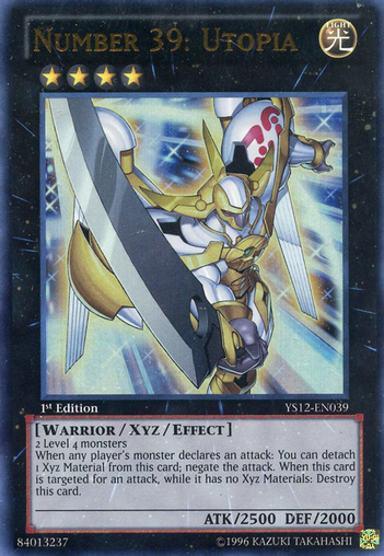 Number 39: Utopia [YS12-EN039] Ultra Rare | Jomio and Rueliete's Cards and Comics