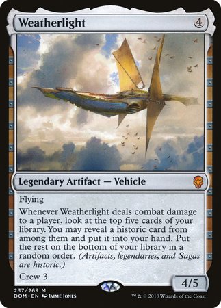 Weatherlight [Dominaria] | Jomio and Rueliete's Cards and Comics