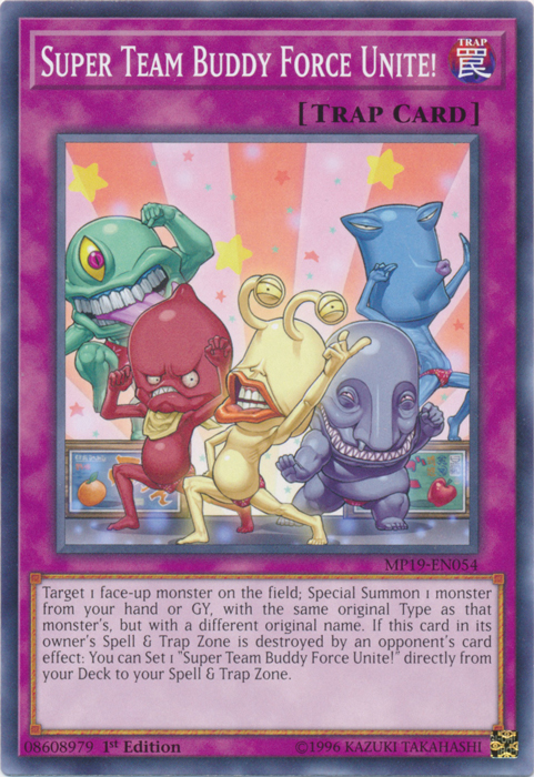 Super Team Buddy Force Unite! [MP19-EN054] Common | Jomio and Rueliete's Cards and Comics