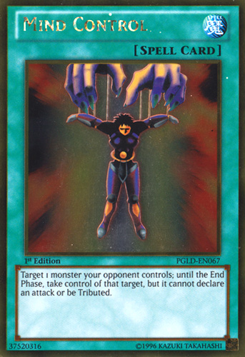 Mind Control [PGLD-EN067] Gold Rare | Jomio and Rueliete's Cards and Comics