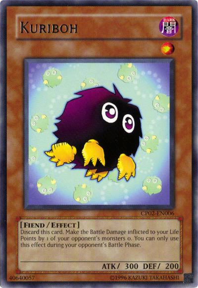 Kuriboh [CP02-EN006] Rare | Jomio and Rueliete's Cards and Comics