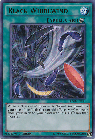 Black Whirlwind [LC5D-EN138] Ultra Rare | Jomio and Rueliete's Cards and Comics