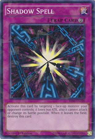 Shadow Spell (Shatterfoil) [BP03-EN198] Common | Jomio and Rueliete's Cards and Comics