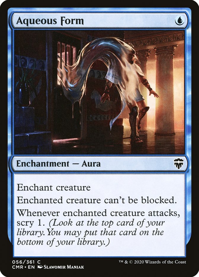 Aqueous Form [Commander Legends] | Jomio and Rueliete's Cards and Comics