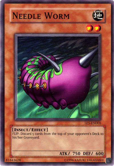 Needle Worm [TP5-EN005] Super Rare | Jomio and Rueliete's Cards and Comics