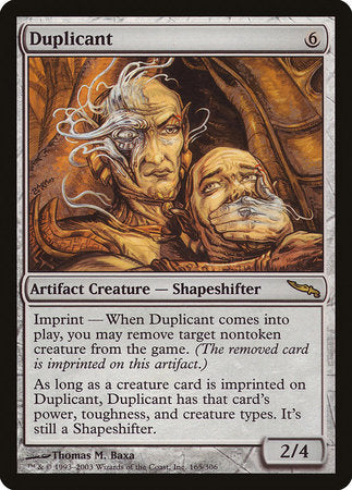 Duplicant [Mirrodin] | Jomio and Rueliete's Cards and Comics