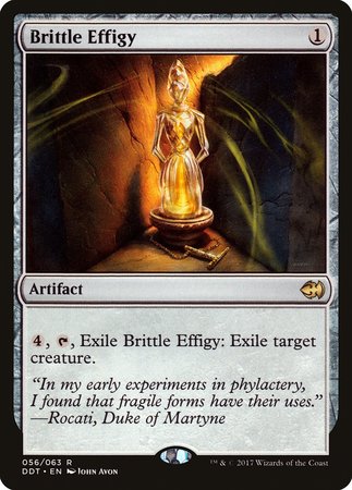 Brittle Effigy [Duel Decks: Merfolk vs. Goblins] | Jomio and Rueliete's Cards and Comics