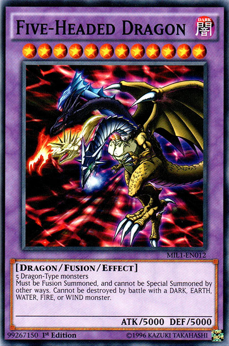 Five-Headed Dragon [MIL1-EN012] Common | Jomio and Rueliete's Cards and Comics