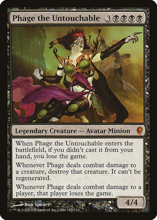 Phage the Untouchable [Conspiracy] | Jomio and Rueliete's Cards and Comics