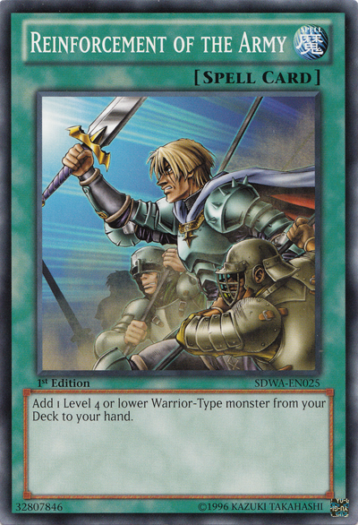 Reinforcement of the Army [SDWA-EN025] Common | Jomio and Rueliete's Cards and Comics