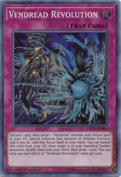 Vendread Revolution [EXFO-EN085] Super Rare | Jomio and Rueliete's Cards and Comics
