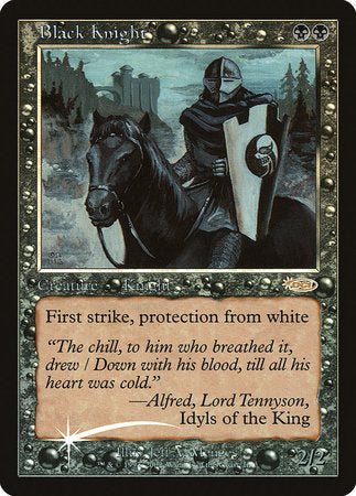 Black Knight [Friday Night Magic 2002] | Jomio and Rueliete's Cards and Comics