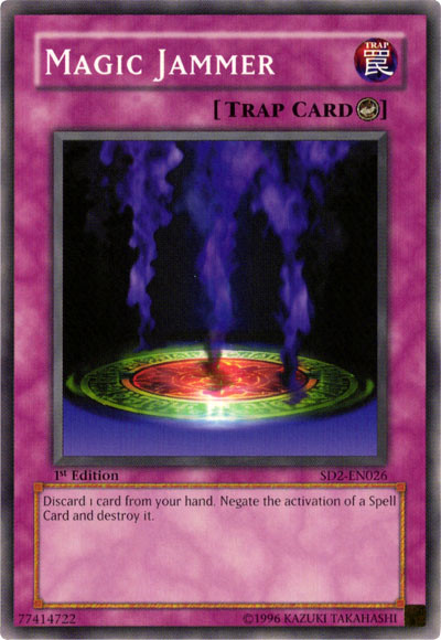 Magic Jammer [SD2-EN026] Common | Jomio and Rueliete's Cards and Comics