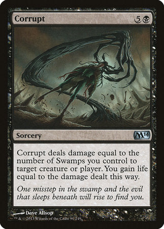 Corrupt [Magic 2014] | Jomio and Rueliete's Cards and Comics